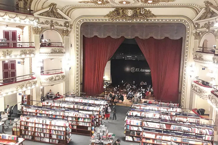 The coolest bookstore on earth, El Ateneo - The Top 18 Things to Do in Buenos Aires