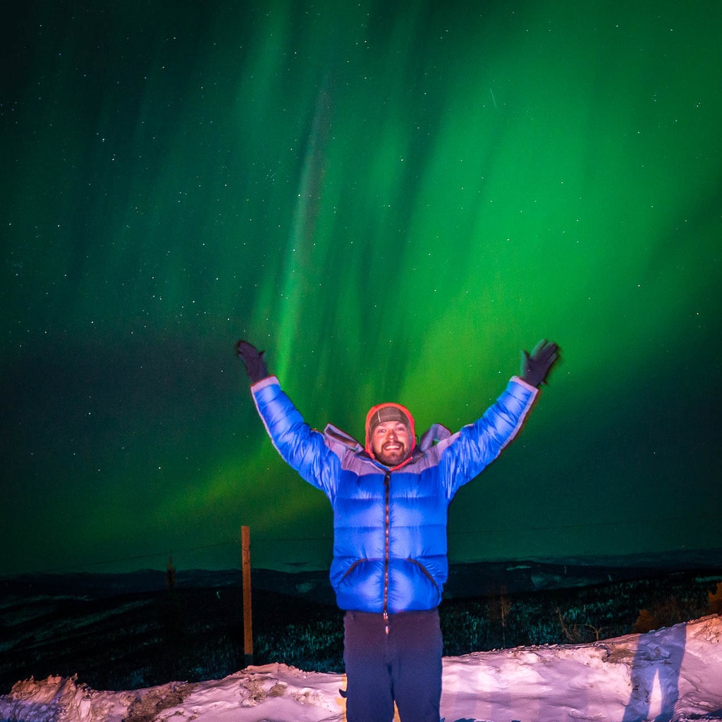 Northern Lights in Fairbanks Alaska