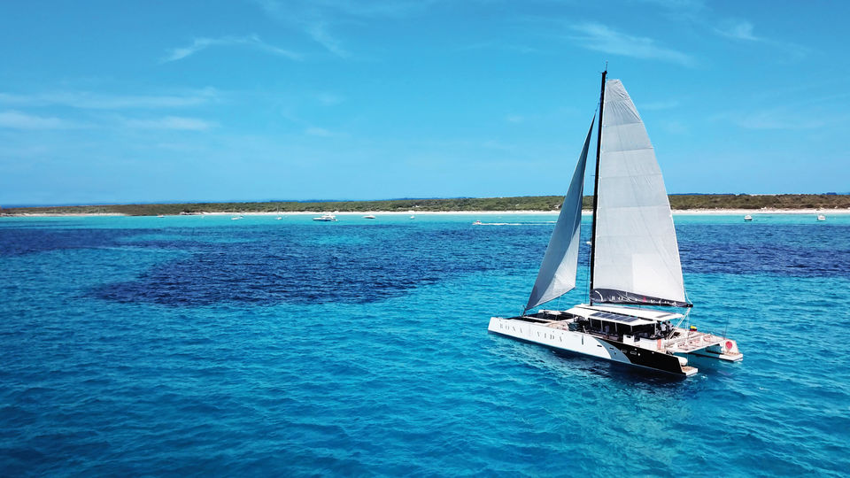 best cartagena beaches rosario islands catamaran