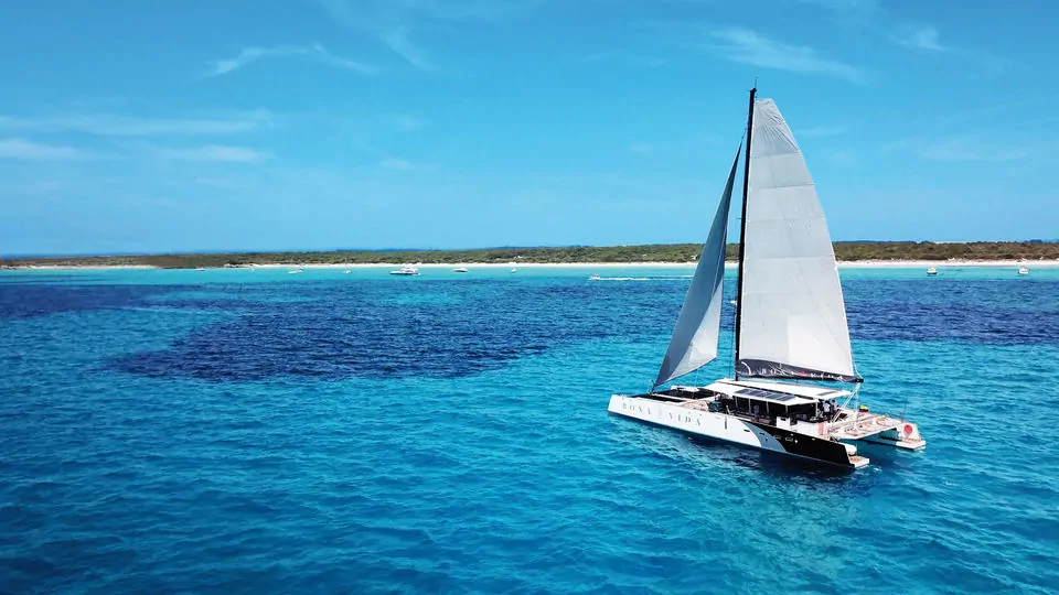 best cartagena beaches rosario islands catamaran