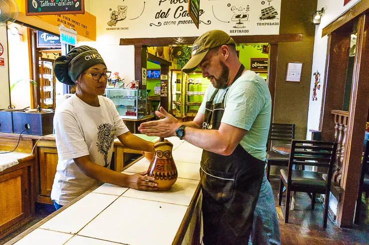 best lima tours chocolate making class