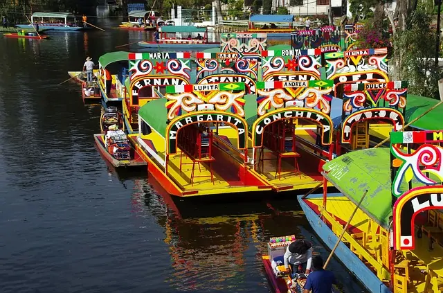 Xochimilco Boats - Where to Stay in Mexico City