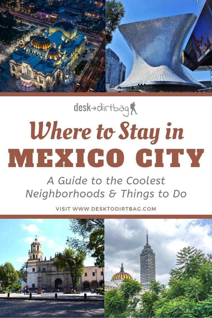 Wondering where to stay in Mexico City? Don't miss the ultimate guide to the best neighborhoods, including the top things to do in each, and budget-friendly places to stay.