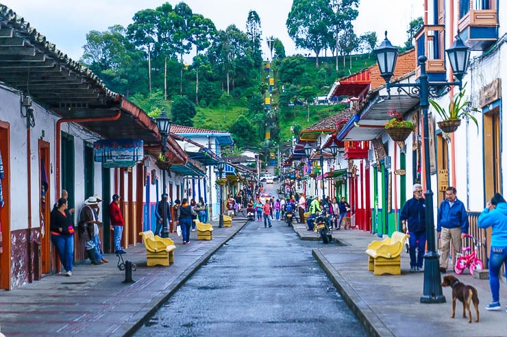 I love little colorful towns like Salento - Reasons to Visit Colombia