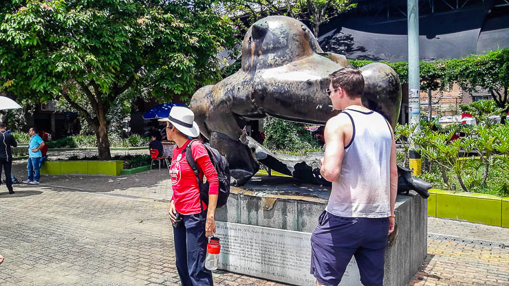 free walking tour in medellin