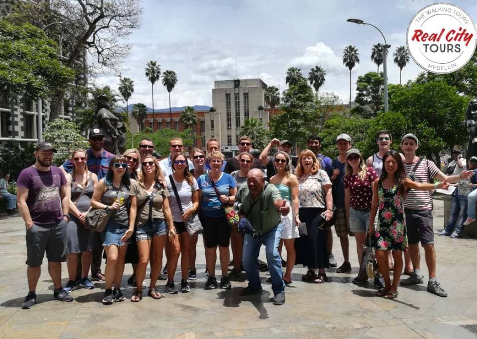 Medellin free walking tour with Real City Tours