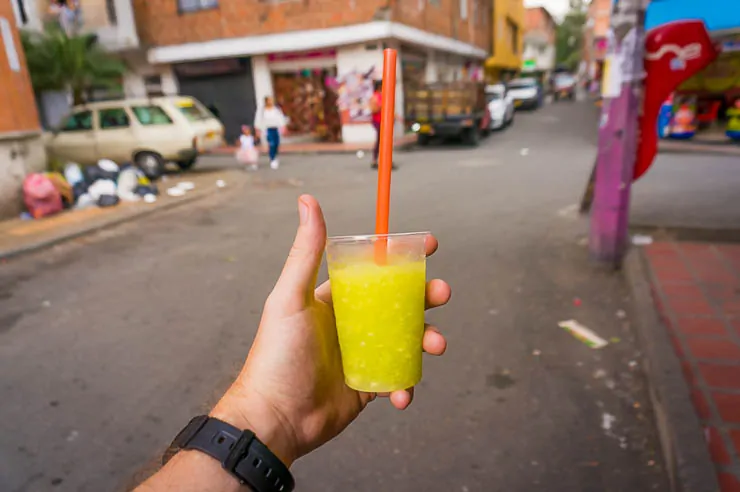 Mango Biche is so good! Definitely try one while in Medellin