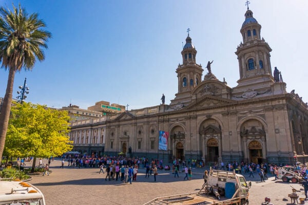 Santiago Chile Tours Plaza de Armas in Santiago Chile