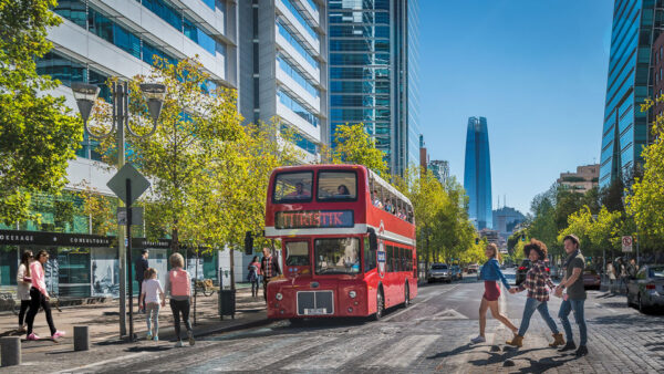 Santiago chile Tours Hop on Hop Off bus