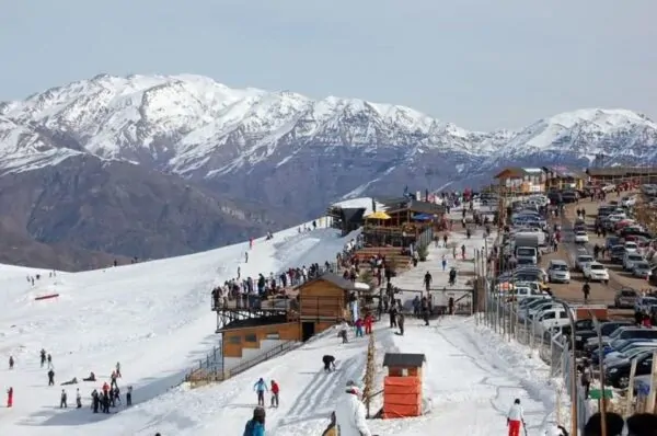 Santiago chile Tours valle nevado farellones ski