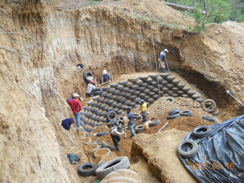 volunteering abroad building earthships