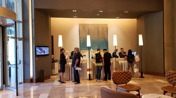 Medellin Marriott Hotel Lobby