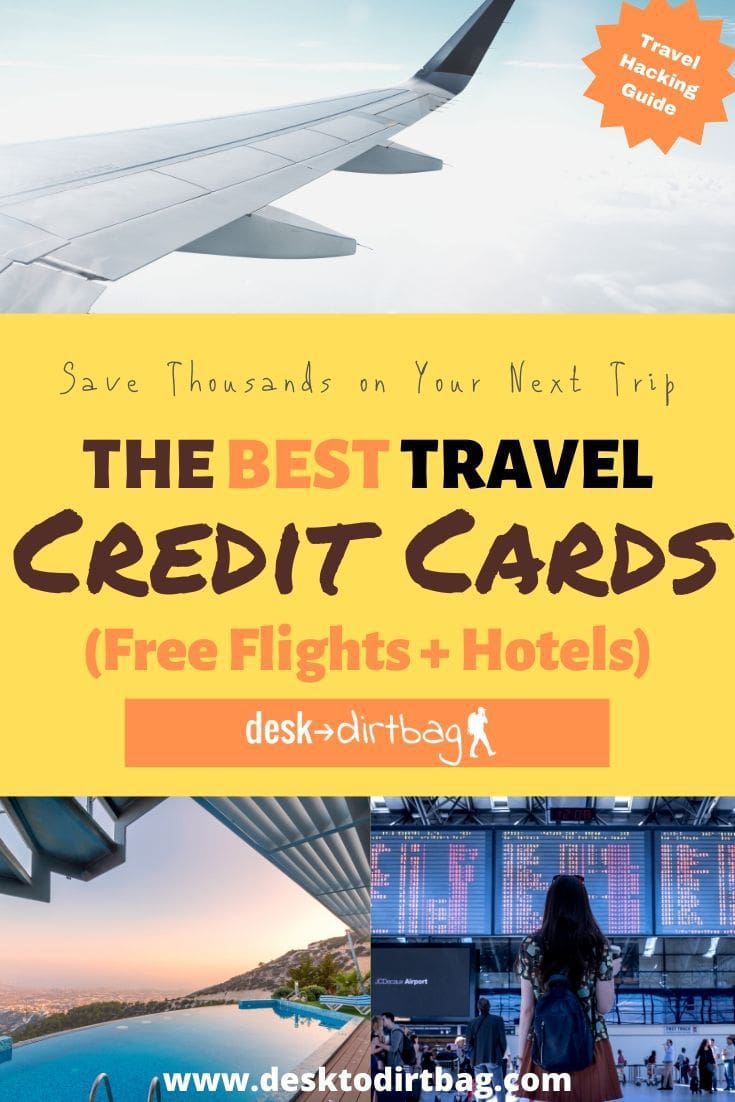 The ultimate guide to the best travel credit cards to earn free flights and free hotels! Here is how you can save thousands on your next trip.
