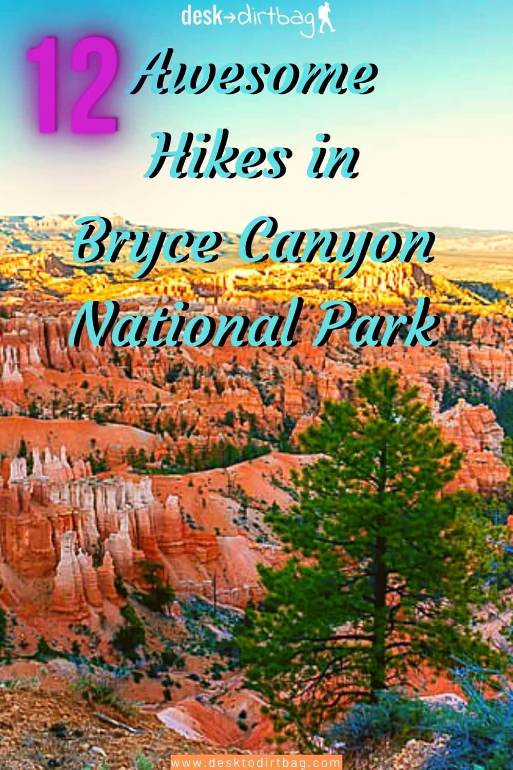 12 Awesome Hikes in Bryce Canyon National Park utah, travel, outdoors