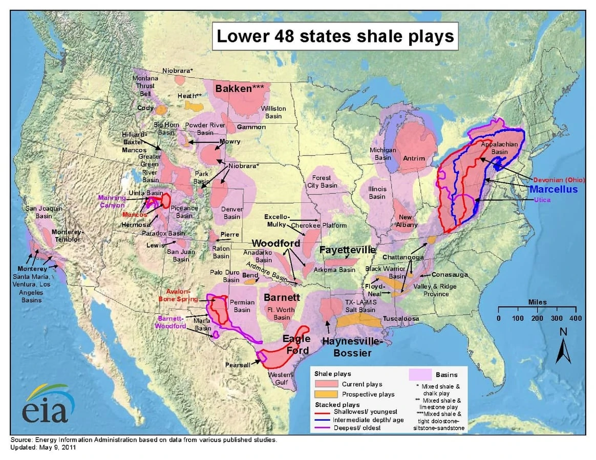 Current shale oil production in the Lower 48, could benefit from crypto mining on-site where natural gas flaring is used.