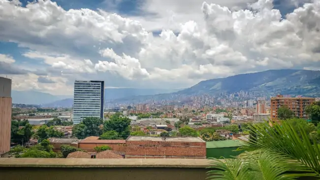 View north from the Fairfield Medellin Sabaneta